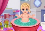 العاب استحمام الاطفال النونو